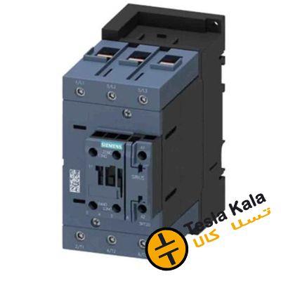 کنتاکتور 110 آمپر، 55 کیلووات، بوبین 230VAC ،مدل SIEMENS 3RT2047-1AP00